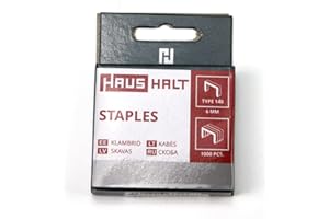 VAGNER SDH 1000 Tackerklammern 6mm Typ 140 Breite 10,6 mm Handtacker Klammer für Tacker