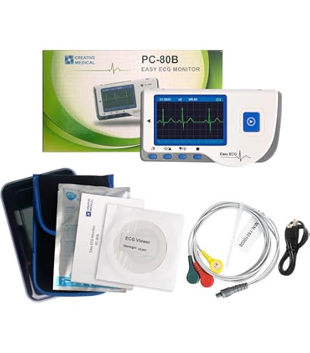 thumbnail image 2 of Heal Force PC-80B Advanced Handheld Color Screen ECG Portable Heart Monitor 2 of 2