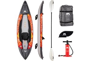 Aqua Marina Memba, Leisure Drop Stitch Inflatable Kayak Package
