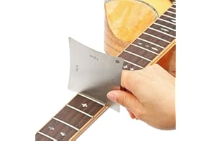 RuiJOTWAT Guitar Fretboard Saddle Nut Radius Gauges Fingerboard Measuring Tool Luthier Tools for Luthier