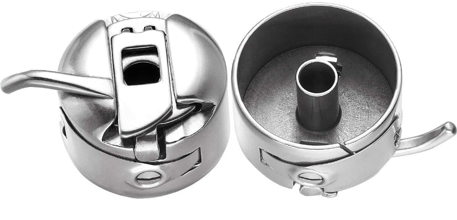 On Blow Metal Sewing Machine Bobbin Case for Home (Pack of 1) | for Home/Shop | Compitable for Singer/Usha/Sapna/Merit/Brother/Rajesh Sewing Machines