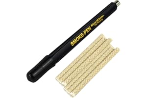 Arctic Hayes 333110 Smoke Pen Kit with 6 Sticks Test Kit for Light Air Movement, Gas Spills and Mandatory CO Checks of Boilers/Housing Thresholds, Black