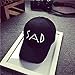 Produktbild Brolux(TM) 1 PC Schwarz Baseballm¨¹tze Frauen Snapback Stickerei Dad Kappen f¨¹r Mnner Casquette Vati Hip-Hop Hut Trucker Cap Knochen Female Drake Sun [Sad Schwarz]