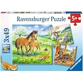 Ravensburger 3&times;49 Par&ccedil;a &ldquo;Sarılma Zamanı&rdquo; Puzzle