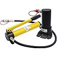 Huanyu Hydraulic Door Opener Breaker Edge Lifter Claw Style Lifting Jack Fire Rescue Tool 100KN 100MM (With a Manual Pump)