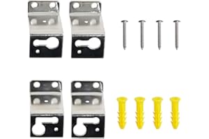 ‎OUBO OUBO 4er Set Montagematerial LED Panel Anbauset für Wandmonage Deckenmontage Winkel