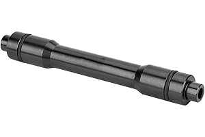 ALOMEJOR 15mm Adattatore con Perno Passante Adattatore per Sgancio Rapido con Conversione degli Spiedini per Ruota Anteriore Mountain (Nero)