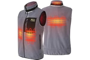 PROSmart lekka kamizelka polarowa z baterią USB, unisex