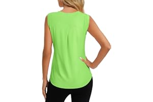 Dawnrole Top Sportivo Donna Senza Maniche Tennis Fitness Shirt Top Sportivo Leggero Yoga Donna