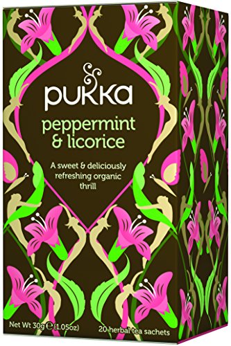 Pukka Organic Peppermint And Licorice Tea 20 Sachets