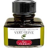 JHerbin Şişe Dolma Kalem M&uuml;rekkebi 30 ml Vert Oliv