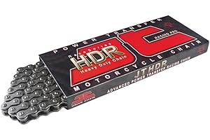 JT SPROCKETS JT Chain JTC420HDR110SL (420 Series) Black Steel 110 Link Heavy Duty Non O-Ring Chain with Connecting Link