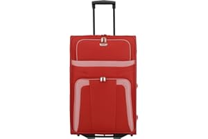paklite valigia da viaggio con 2 ruote, valigia grande morbida, ORLANDO, trolley grande morbido dal design intramontabile, 73 cm, 80 litri