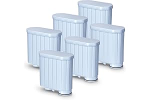 Filswa Filtro dell'acqua completamente automatico, ricambio compatibile con Philips 3100, Philips 4000, Philips 5000, Saeco AquaClean CA6707 CA6903/00 CA6903/01 CA6903, filtro anticalcare Aqua Clean,