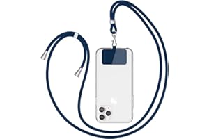 Bigcousin Handykette Universal,Universelles Handy um den Hals hängend,Handy Lanyard geeignet für meisten Smartphones,Dunkelblau