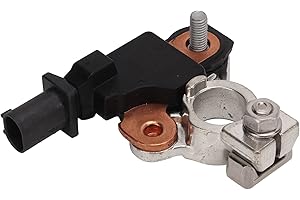 EVGATSAUTO Ensemble de Capteur de Borne de Batterie, Capteur de Courant de Batterie, Capteur de Température de Batterie 38920 TR0 A02, Kit de Capteur de Température de Batterie à Dégagement Rapide pour Accessoir