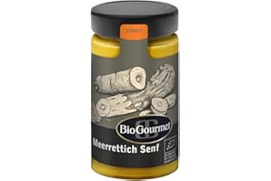 ‎BIOGOURMET BioGourmet Meerrettich Senf, 200g