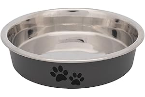 TRIXIE Comedero Acero Inoxidable para Razas Hocico Corto para Gatos