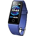 Excoss Smart Watch, Fitness Tracker Watch, Scientific Sleeping Tracking, 24/7 Health Management, Compatible with Android & iOS