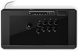 Qanba Q7 Obsidian 2 有線ジョイスティック PlayStation 5/4およびPC用