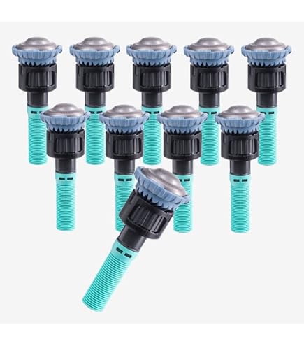 Ugello Girevole Rain Bird R-VAN 18 Per Irrigazione, Raggio 4-5,5 M, Regolabile 45°-270°, Con Filtro