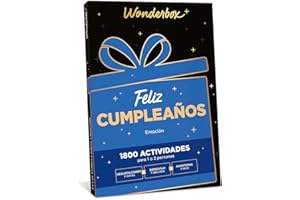 WONDERBOX - Caja regalo - ¡Feliz cumpleaños! emoción