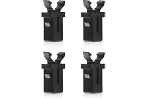 SMCEHEYA Durable Bin Lid Clasps 4pcs, Compatible with Brabantia waste bins 20L, 30L, 40L, 45L, and 50/60L, Bin Lid Clasps Suitable For Kitchen Trash Cans, Storage Boxes, Glasses Cases