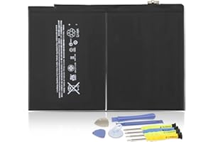 K KYUER A1547 Tablette Bateria Compatible with iPad Air 2 A1566 A1567 MGKL2LL/A MGKL2B/A MGKM2LL/A MGLW2LL/A MGL12LL/A MGTX2LL/A MGTY2LL/A MH0W2LL/A MH1J2LL/A MH182LL/A MH2M2LL/A MH2N2LL/A MH2P2LL/A