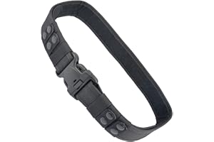 MERISHOPP® Heavy Duty Security Guard Paramedic Army Police Utility Belt Black | Sporting Goods | & Duty Gear | Leg Rigs & Belts