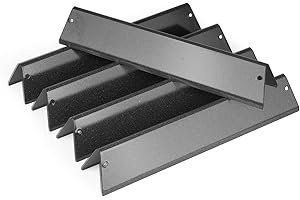 BBQ-YUMMY 7636 Flavoizer Bars für Weber Spirit 300 Grill, Aromaschienen für Weber Spirit E310 E320 E330, Gasgrill mit vorne montierten Bedienfeldern, 38.8cm Heizplatte Ersatz für Weber 67046 69797 68843