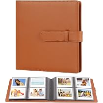 80-Pocket Photo Album For Fujifilm Instax Square Film – Fits SQ1, SQ6, SQ10, SQ20, SQ40