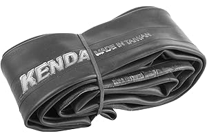 KENDA Universalschlauch Tuyau Universel 10" (54-152) 10 x 2,0, AV 45°, moulé Mixte-Adulte, Noir