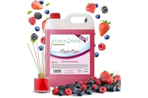SENSODOR Garrafa ambientador recambio para mikados 5 litros Sensaodor (Frutos rojos)