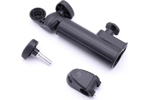 BODYA Golf Trolley Umbrella Holder Stand for Powakaddy Motocaddy Universal Push Cart Black