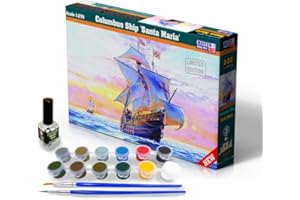 MISTER CRAFT HOBBY KITS MisterCraft Columbus Ship Santa Maria Super Set - 1:270e