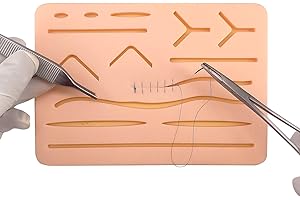 MEDARCHITECT Upgraded Suture Pad for Practicing Suturing - Not Easily Separate, Tear or Rip (Without Base)