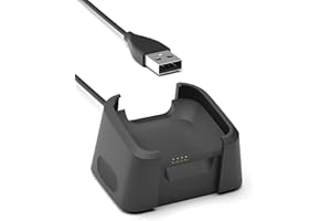 Sinoacc Ładowarka do Fitbit Versa 1/Lite/SE - Zapasowy Kabel do Ładowania Smartwatcha, 1 m