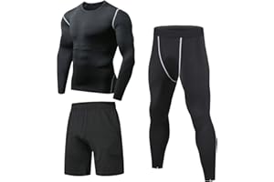 Niksa Ensemble Compression Homme Tenue Sport Fitness Vêtement Running Tee Shirt Compression Legging Sport Short Running