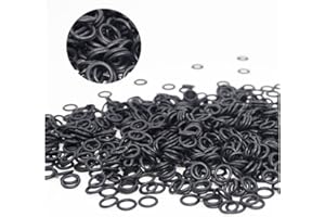 YHLOUBB 50pcs Schwarzer Gummi-Ring NBR Dichtung O-Ring CS1.5 mm O Ringdichtung Dichtungsring,8x5x1.5mm