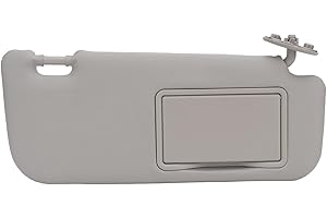 ‎TKSE TKSE Sonnenblende Vorne Rechts, 7431002G40B0 Beifahrer Beifahrerseite Auto Sonnenblende Sonnenschutz Kosmetikspiegel Zubehör, Grau