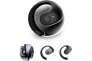 MEIION Loriatech Écouteur Traducteur Écouteurs Traducteur Instantané Bluetooth 5.4, sans Fil et à Clipser, 144 Langues en Temps Réel, Idéal pour Voyage et Apprentissage, Traduction Instantanée