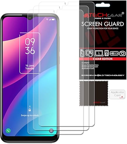 Lot De 3] Verre Trempé Pour TCL 405 - TCL 406 - TCL 408