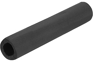 sourcing map Pipe Insulation Tube Foam Grip Tubing 43mm ID 69mm OD 10" Black for Pipe Lagging, Utensils, Fitness, Tools Handle Support