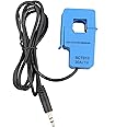 HALJIA SCT-013-000 Non-Invasive AC Current Sensor Split Core Transformer 30A 1V for Arduino Project, SCT013-000 Non-invasive Split Core Current Transformer Sensor (30A 1V)