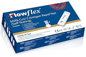 NEVIA BIOTECH Flowflex Tampone covid19 Autodiagnostico rapido nasale - Tampone covid Affidabilità 99.5% - Tampone Autodiagnosi Diverse Quantità - Test covid Registrato al Ministero della Salute (1)