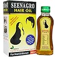 Seenagro Herbal Hair Growth Oil | Repairs Hair Roots | Controls Dandruff and Hair Fall | Pure, Organic & Natural Oil Suitable for All Hair Types for Women and Men 100ml.
