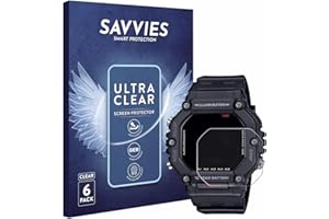 savvies Protection Ecran pour Casio AE-1600H 6 Pièces - Film Protection Ultra Clair