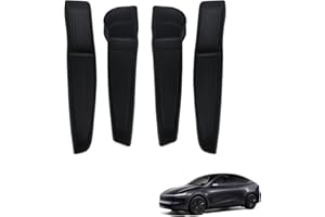 JSUDQR Caja de almacenamiento lateral para puerta de automóvil para Tesla Model Y 2025