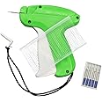 Syolee Tag Gun Price Label Tagging Gun with 5 Replacement Needles and 1000 Standard Attachment Fastener Barbs for Clothes Sock Hat
