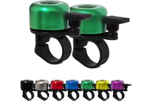 KOCOVIMI Bike Bell,Bike Bells for Adults and Kids,Crisp Loud Melodious Sound,Bicycle Bell with Loud and Crisp Clear Sound for Road and Mountain Bike Ring Bell